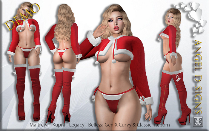 AD Outfit Sexy Santa Demo