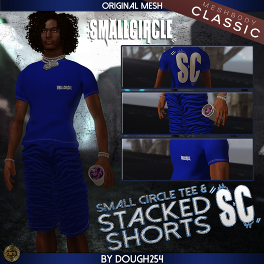 SmallCircle Stacked Short Set