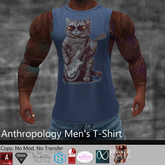 Guitar Cat Men's T-Shirt (MATL)