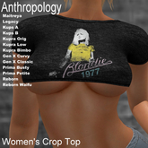 Blondie Concert Shirt Women's Crop Top (WST)