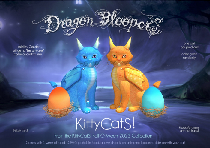 KittyCatS Box - Toy Dragon BLoOperS! - Fire female