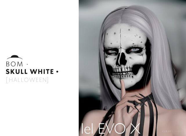 Skull WHITE Female EvoX