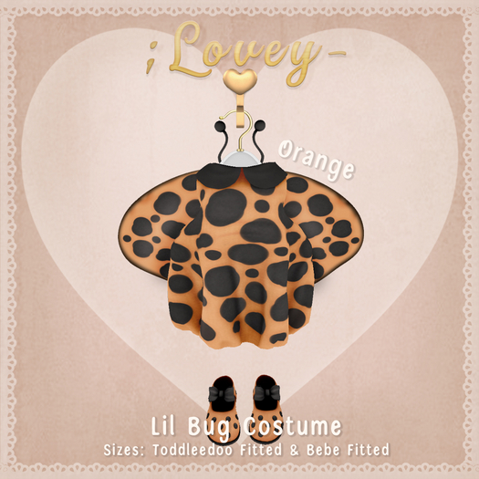 ;Lovey- LilBug - Orange