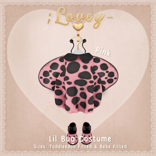 ;Lovey- LilBug - Pink
