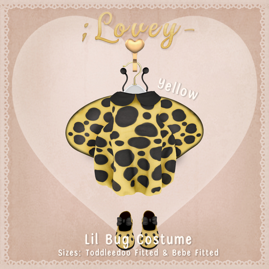 ;Lovey- LilBug - Yellow