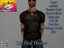 Big Dog Henley Unpack Hud