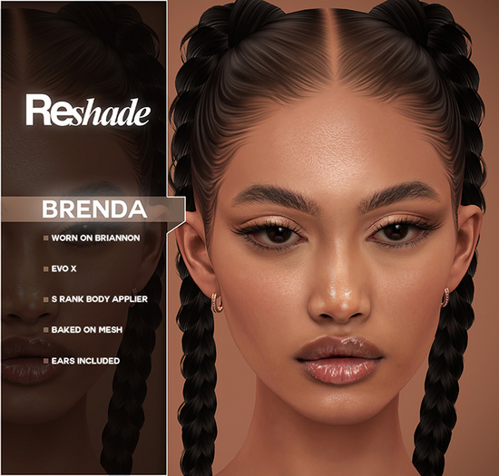 Second Life Marketplace - [RESHADE X SRANK] - BRENDA FATPACK [EVOX]