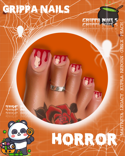 Grippa Pedi:: Horror Set