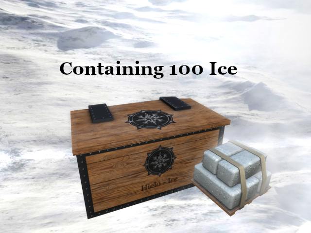 Ice Chest [G&S] with 100 Ice inside