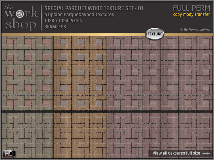SPECIAL PARQUET TEXTURE SET - 01