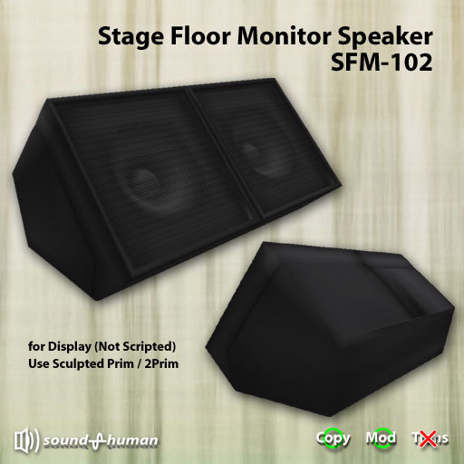 Stage Floor Monitor Speaker SFM-102