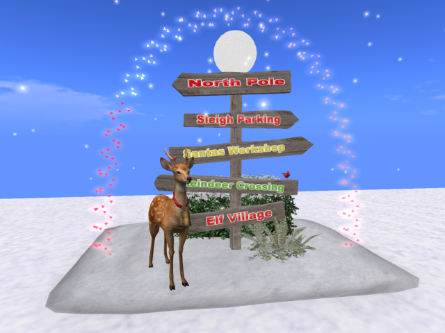 North Pole scene