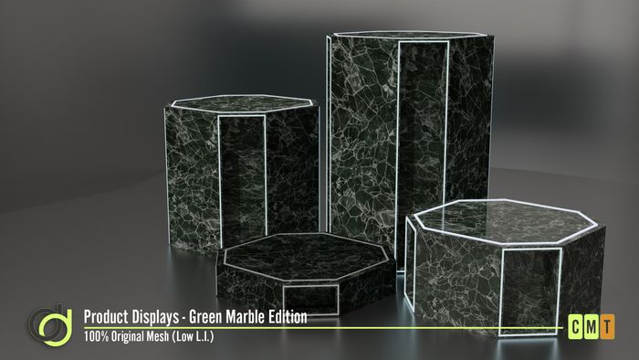 [DD] - Product Displays (Green Marble)
