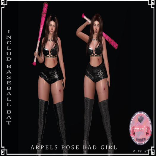 ARPELS POSE BAD GIRL