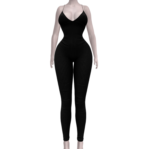 moxy - jayda jumpsuit onyx
