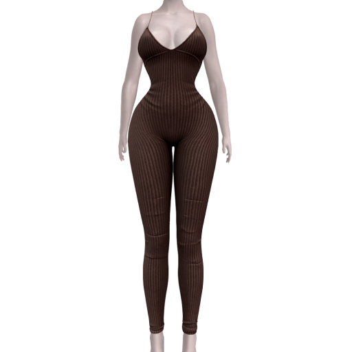 moxy - jayda jumpsuit umber