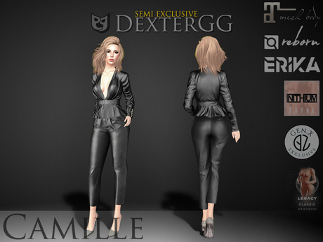 Second Life Marketplace - [GGTemplate] Camille PSD+DAE - SEMI EXCLUSIVE