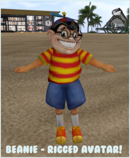 BEANIE IS HERE !  RIGGED