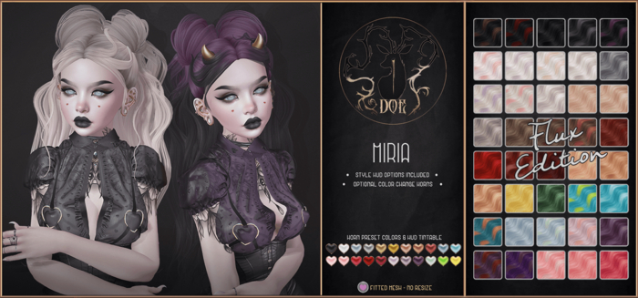 . Doe . Miria . Flux .