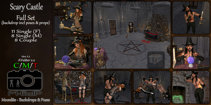 M-BdP :: Scary Castle - Full Set
