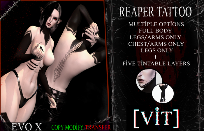 [VIT] REAPER TATTOO - EVOX BOM