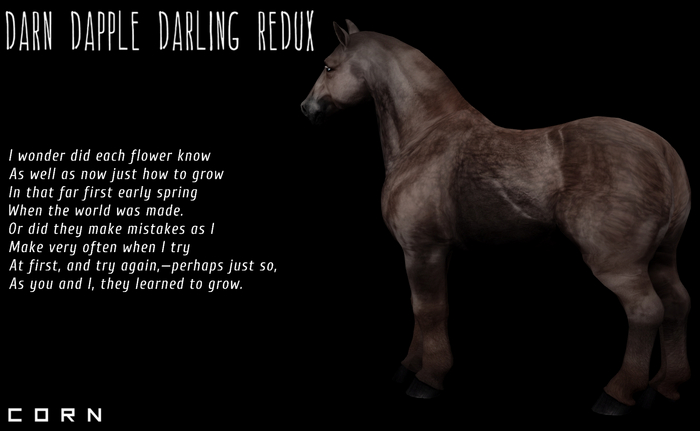 C O R N - Darn Dapple Darling Redux