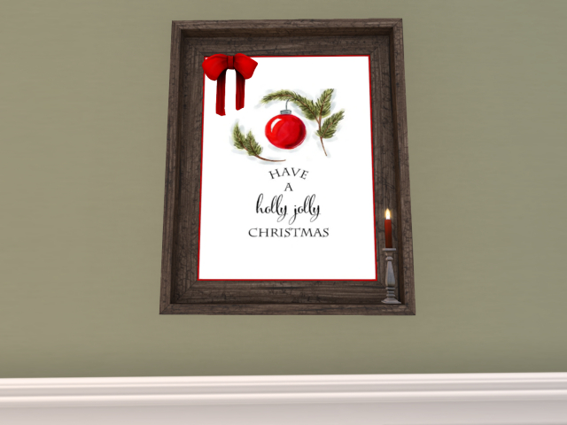 Holly Jolly Christmas sign