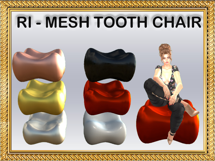 RI - MESH TOOTH CHAIR C/M 1P