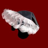 *The Seer* Ruffled off Shoulder Collar