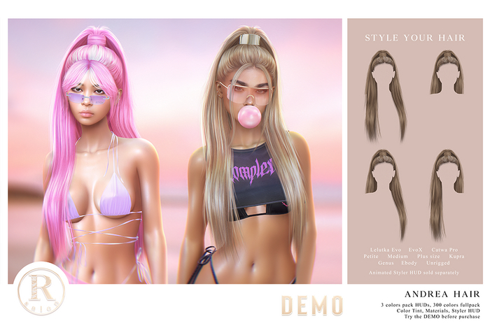 RAMA.SALON - Andrea Hair 'DEMO'