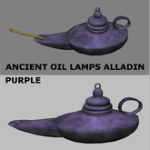 Ancient oil lamps Alladin - Purple  
