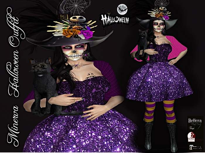 MINERVA HALLOWEEN OUTFIT