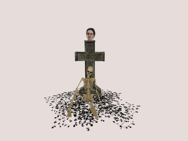 Zombie Head With Sound