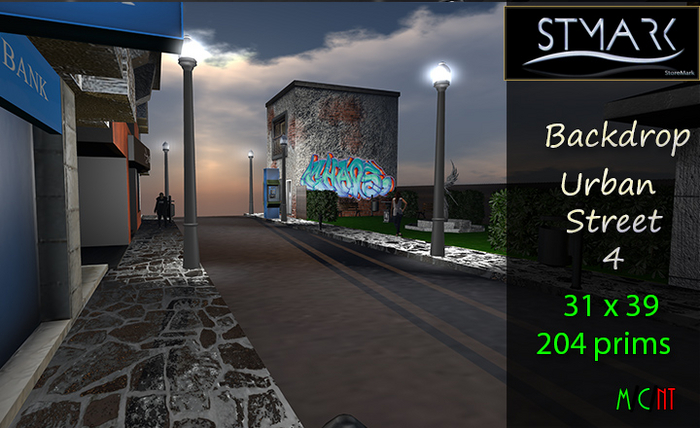 BACKDROP - URBAN STREET 4 