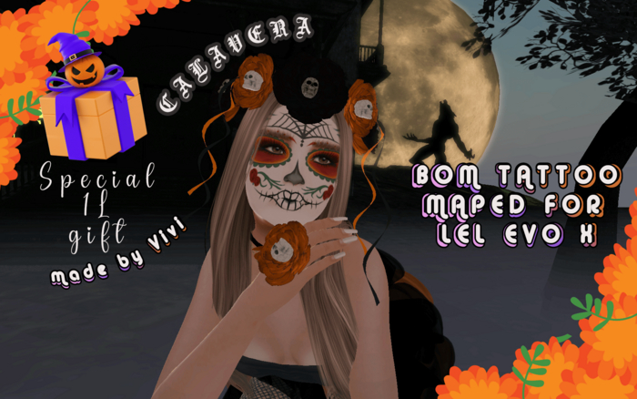 Halloween GIFT! Calavera 1 Vivi