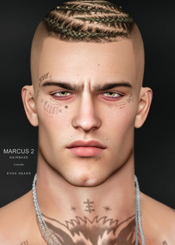 Second Life Marketplace - [MR] Marcus II Hairbase for EvoX Heads