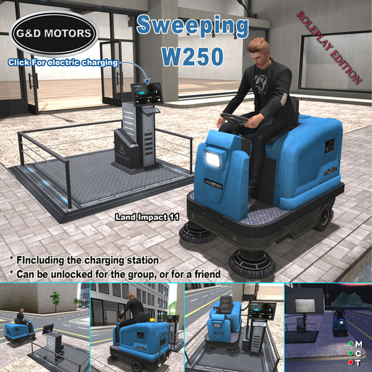 G&D MOTORS Sweeping W250