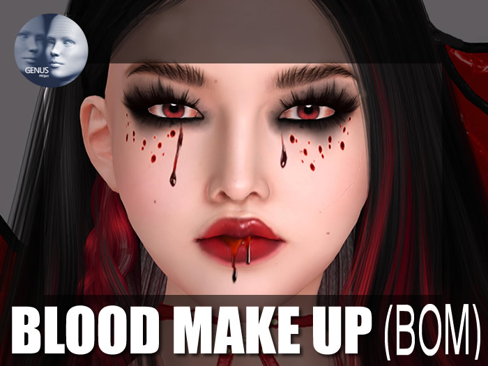 BLOOD MAKE UP -  HALLOWEEN GENUS (BOM)