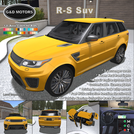G&D MOTORS R-S Suv