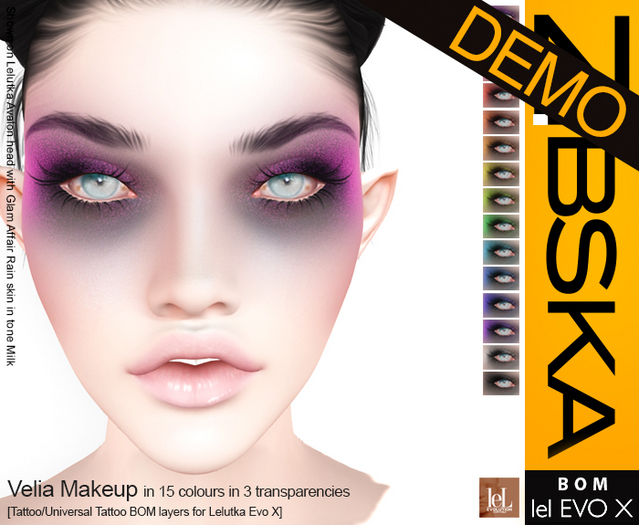Zibska Evo X ~ Velia Makeup Demo
