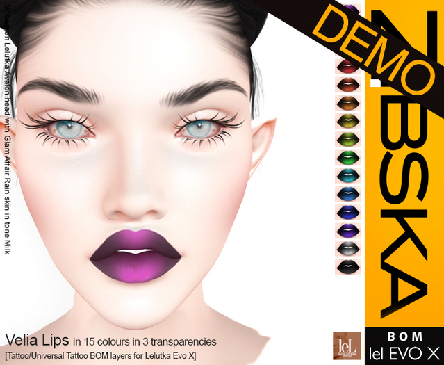Zibska Evo X ~ Velia Lips Demo