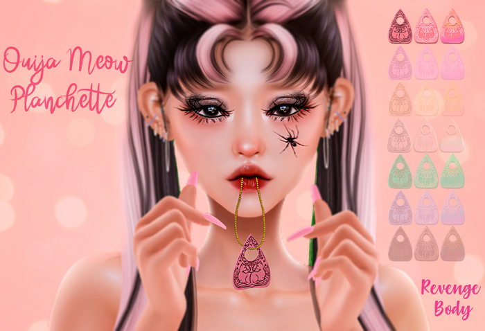 - RB - Ouija Meow Planchette (PINK)