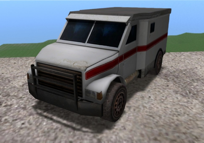 Old money flow truck