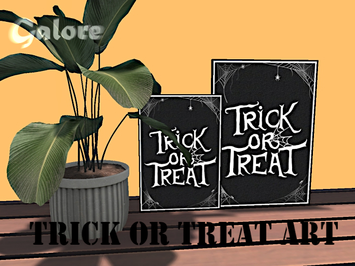 [ G A L O R E] TRICK OR TREAT ART