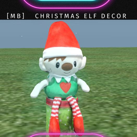 {MB} christmas elf decor