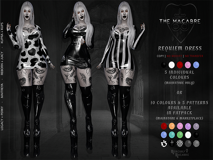 {The Macabre} Requiem Dress FATPACK