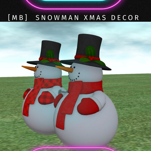 {MB} snowman xmas