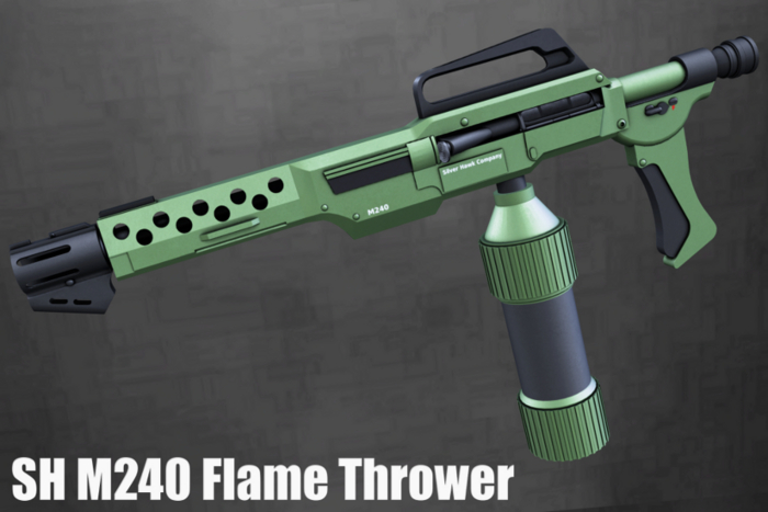 SH M240 Flame Thrower