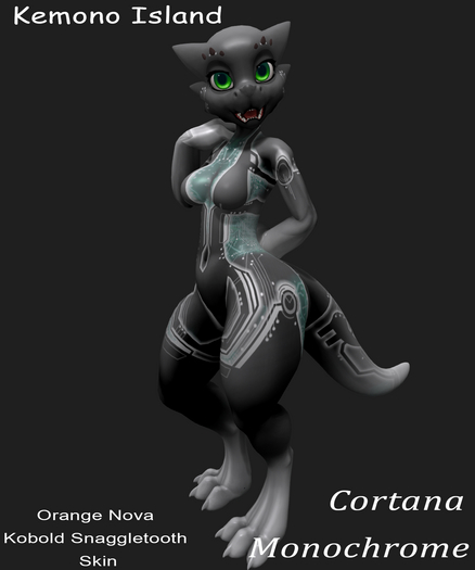 Kemono Island - Kobold Snaggletooth Cortana Mono v2