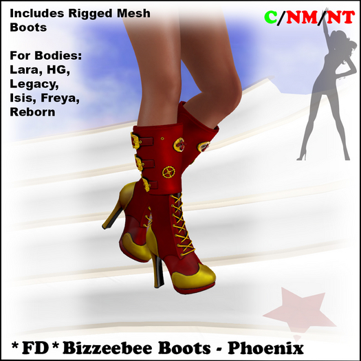 *FD* Bizzeebee Boots [Boxed] Phoenix